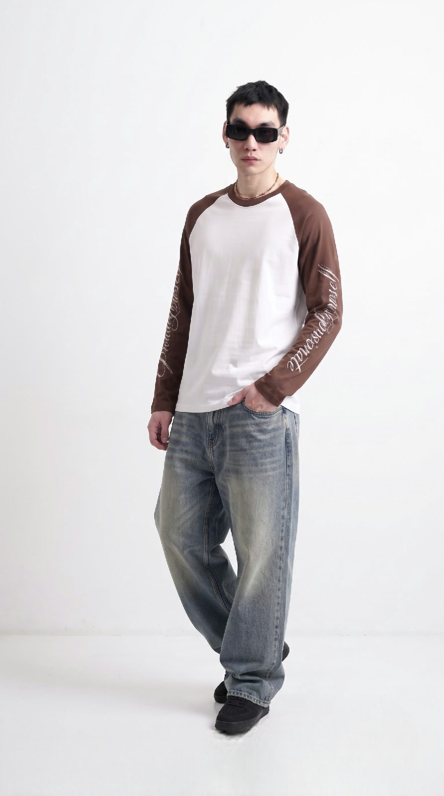 DAPPERR DRIFT Signature Raglan Long-Sleeve Tee - View 3
