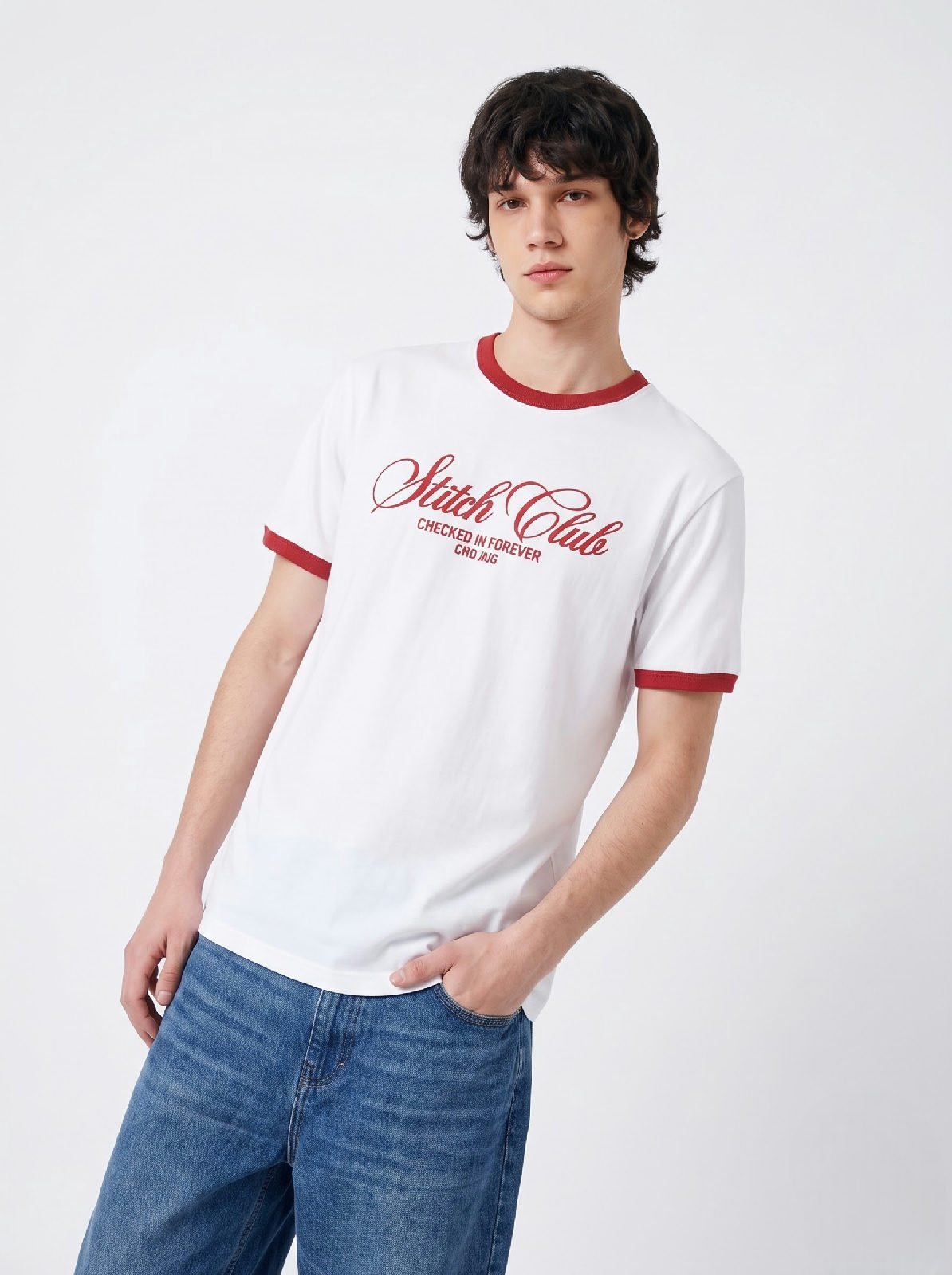 The Stitch Club Ringer T-shirt - View 3