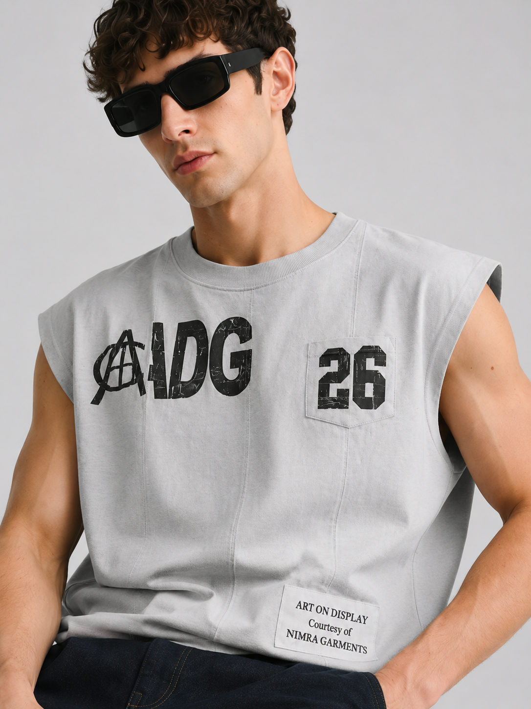 ADG 26 Dusty Sleeveless Tank Top - View 3