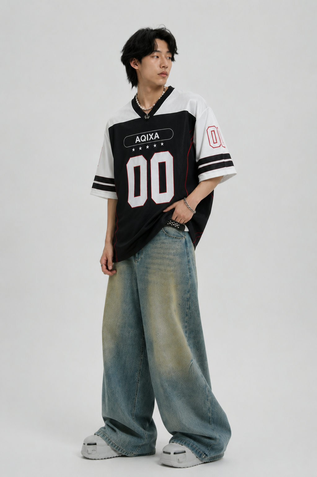 AQIXA 00 Oversized Dry-Fit Jersey
