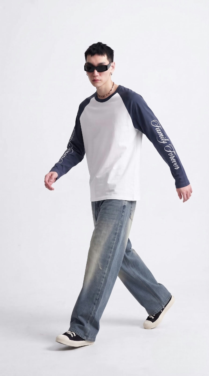 DAPPERR DRIFT Signature Raglan Long-Sleeve Tee - View 2