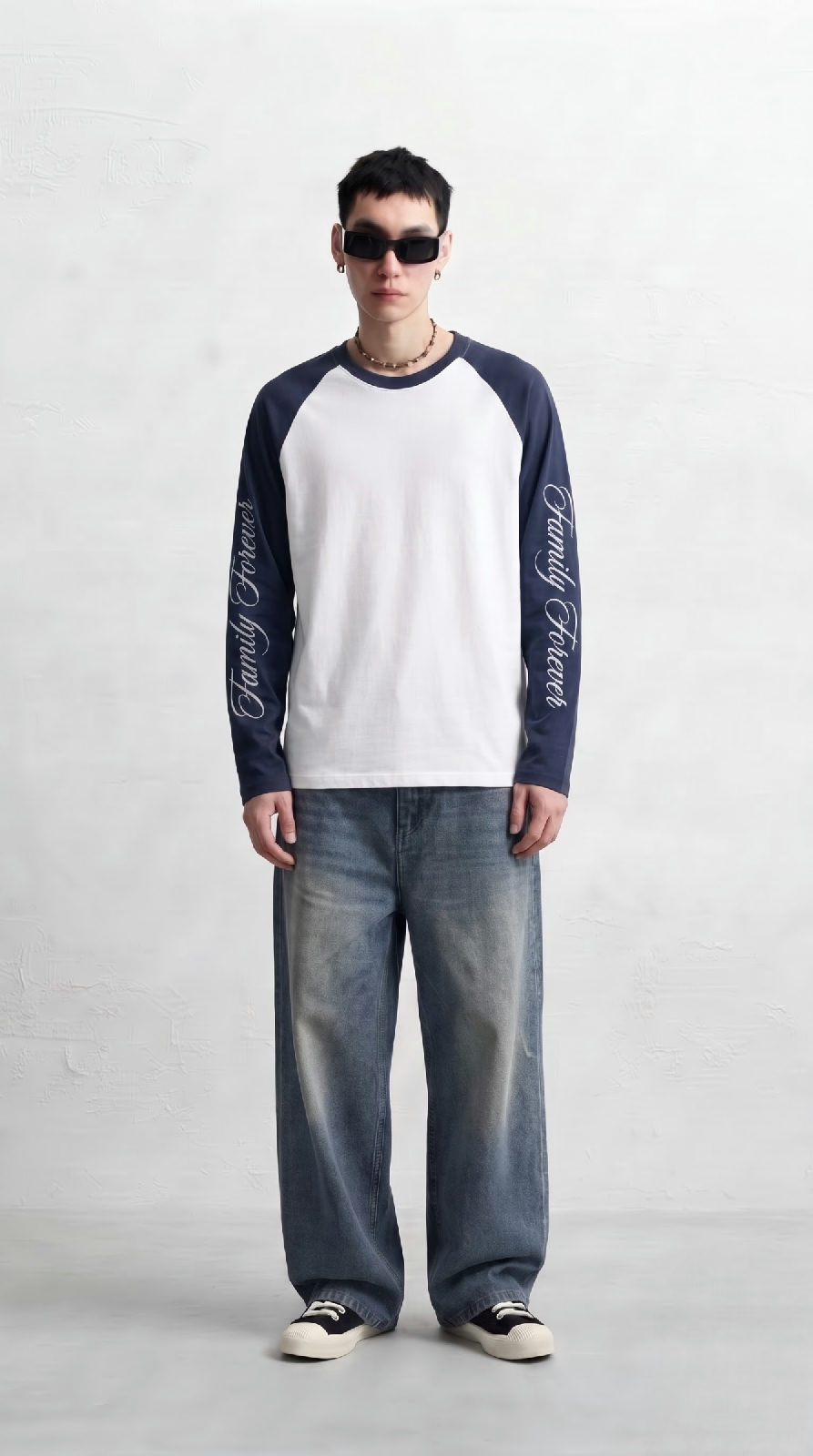 DAPPERR DRIFT Signature Raglan Long-Sleeve Tee - View 3