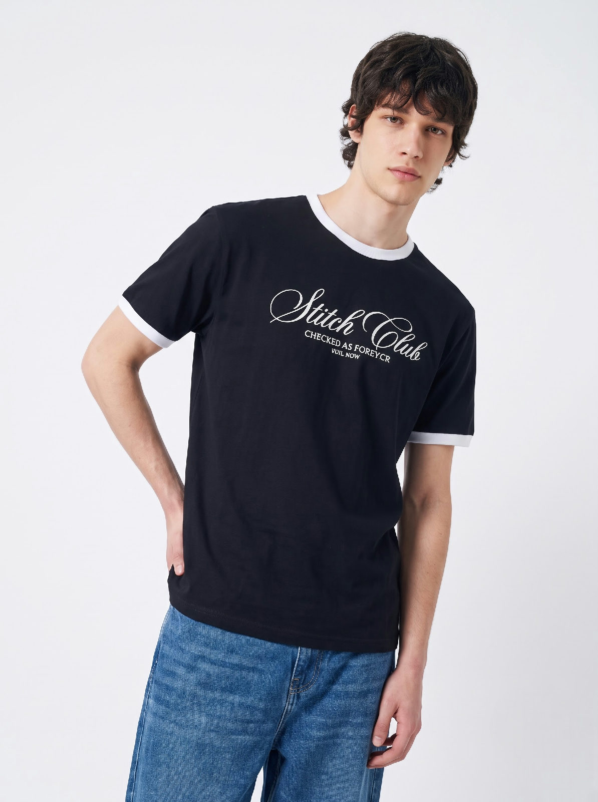 The Stitch Club Ringer T-shirt - View 5