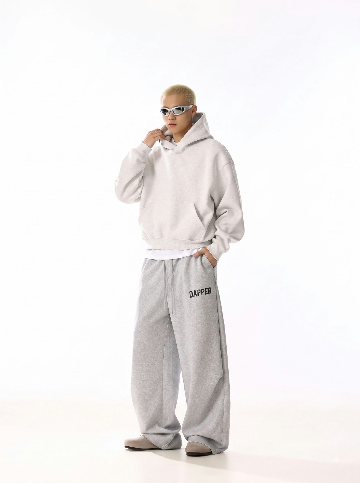 Dapperr Drift 280 GSM Wide-Leg Sweatpants / LOWER - View 4