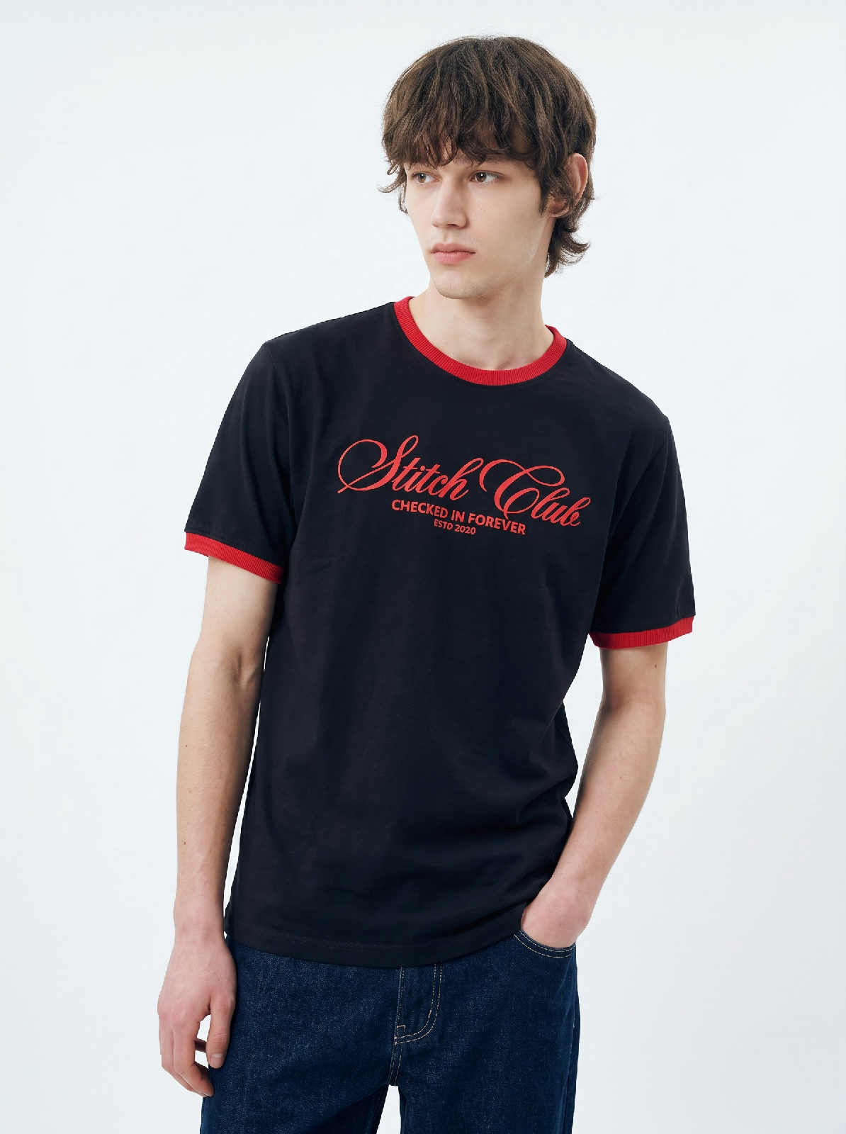 The Stitch Club Ringer T-shirt - View 4