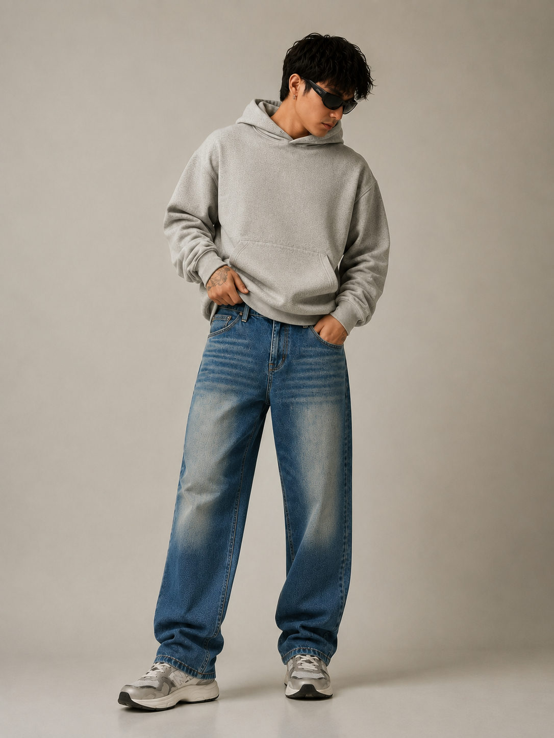 Dapperr Drift Classic Straight-Fit Jeans – Blue Wash - View 4
