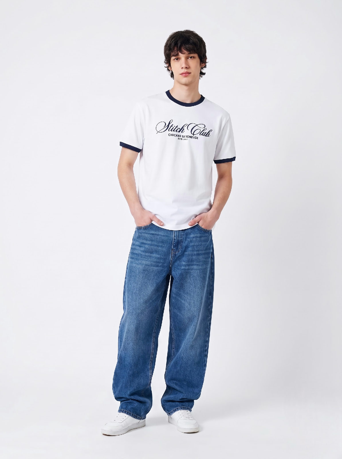 The Stitch Club Ringer T-shirt - View 4