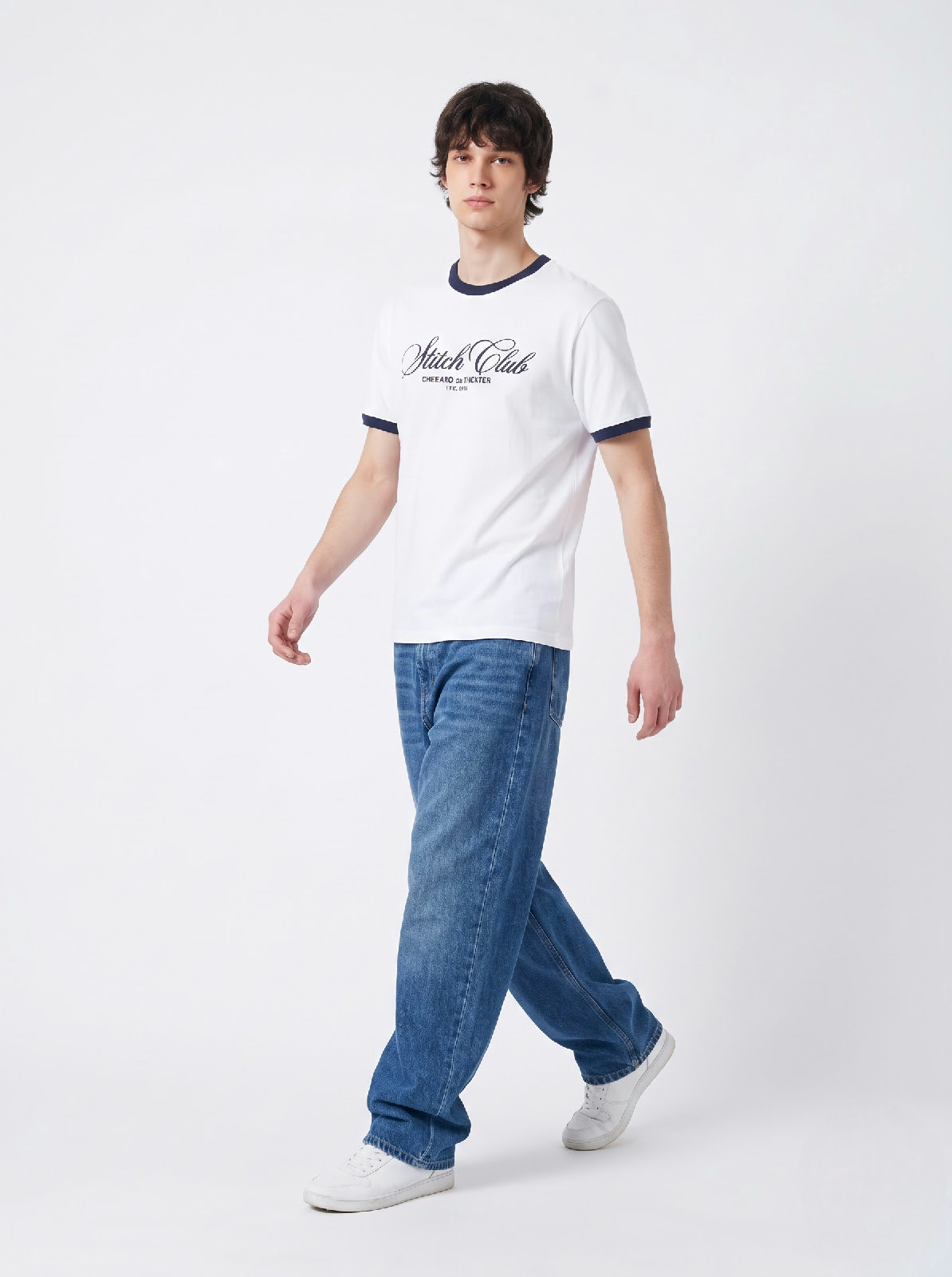 The Stitch Club Ringer T-shirt - View 2