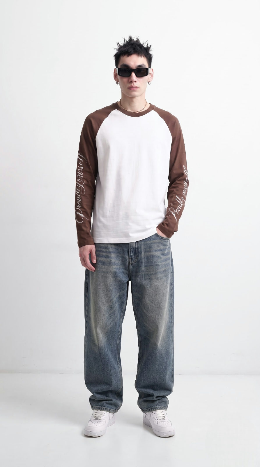 DAPPERR DRIFT Signature Raglan Long-Sleeve Tee