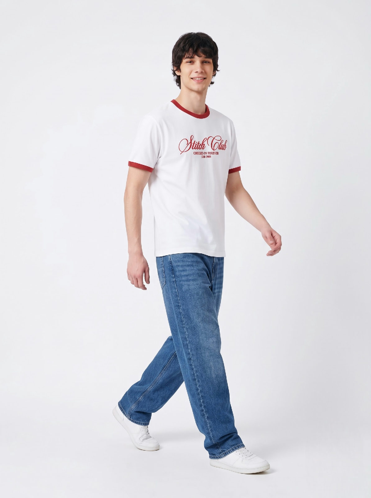 The Stitch Club Ringer T-shirt - View 2
