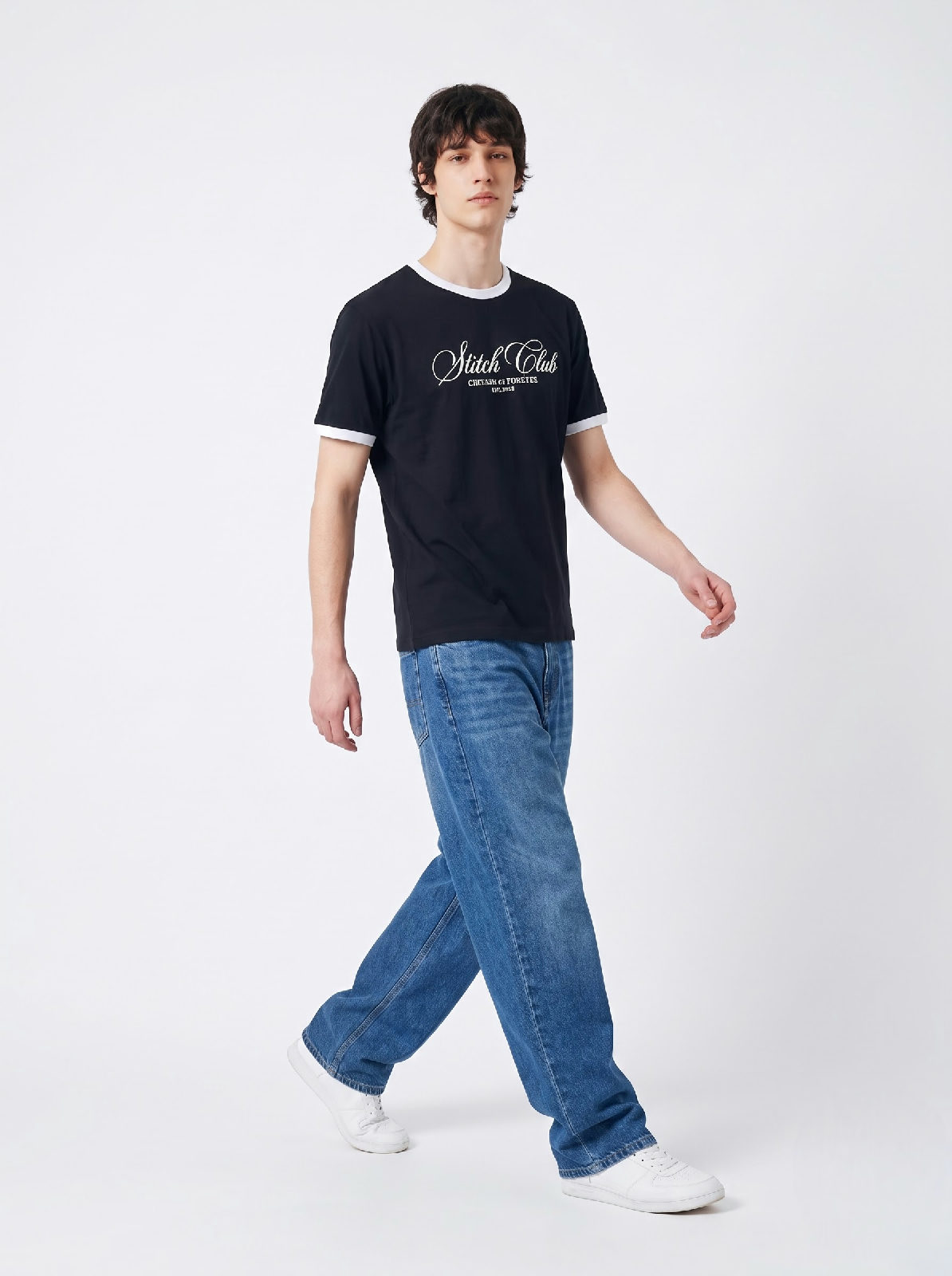 The Stitch Club Ringer T-shirt - View 2