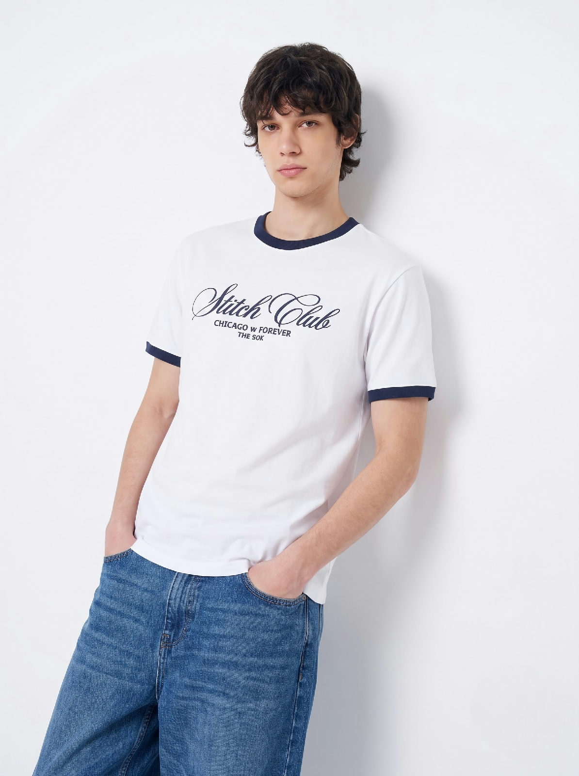 The Stitch Club Ringer T-shirt - View 5
