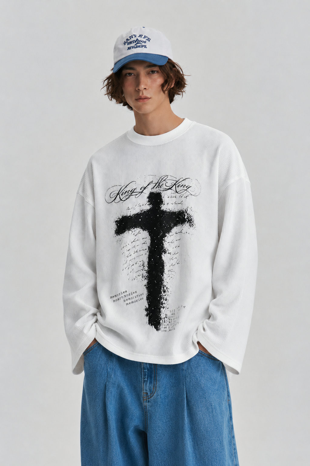 Boxy Fit Waffle T-Shirt