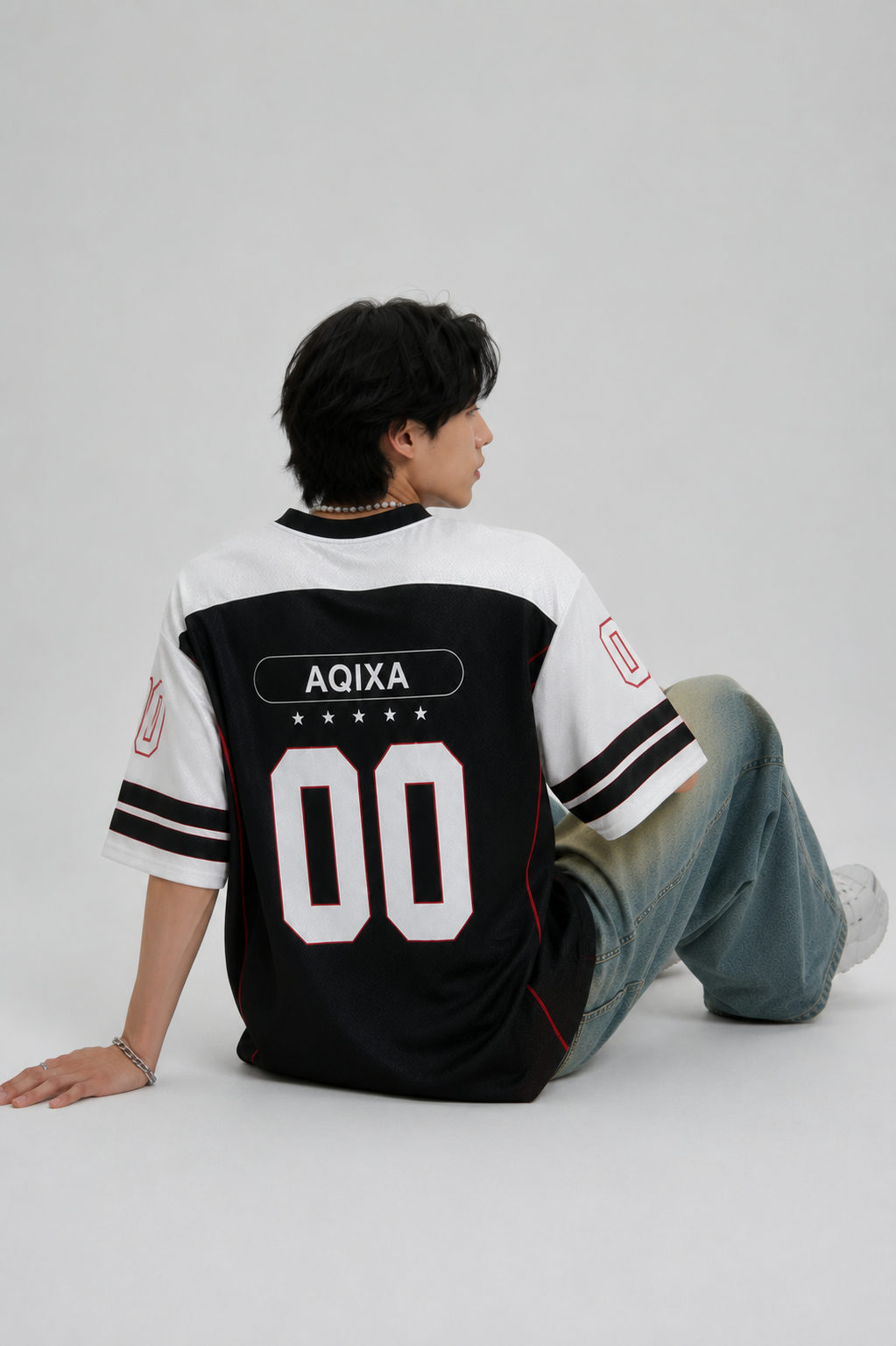 AQIXA 00 Oversized Dry-Fit Jersey - View 3